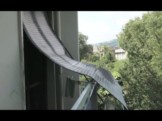 Genova - Incendio in un appartamento di via Montallegro (22.07.16)