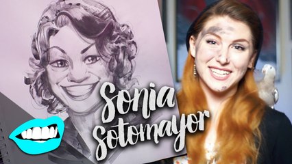 Drawing Sonia Sotomayor // Rad Portraits with Beth | SNARLED |