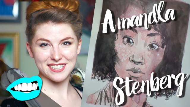 Drawing Amandla Stenberg // Rad Portraits with Beth | SNARLED |