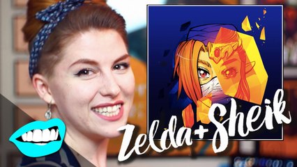 Drawing Zelda / Sheik // Rad Portraits with Beth | SNARLED |