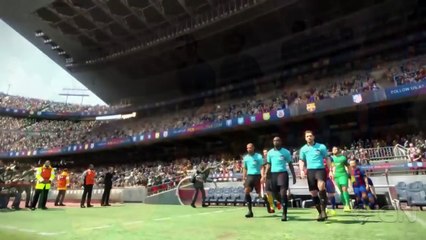 9 Minutes of PES 2017 - First Gameplay Footage