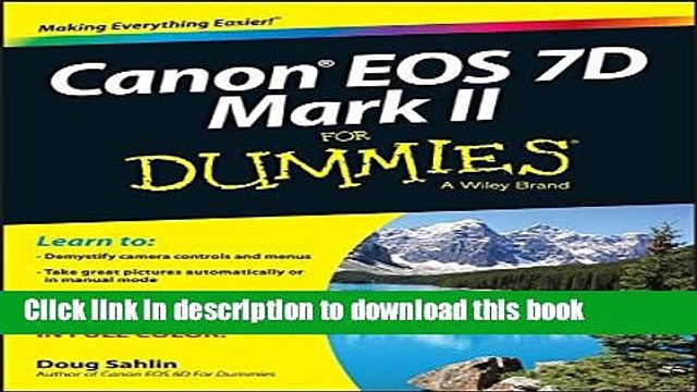 [PDF] Canon EOS 7D Mark II For Dummies Popular Colection[PDF] Canon EOS 7D Mark II For Dummies