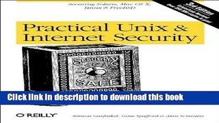 [Read PDF] Practical Unix   Internet Security, 3rd Edition Download Free