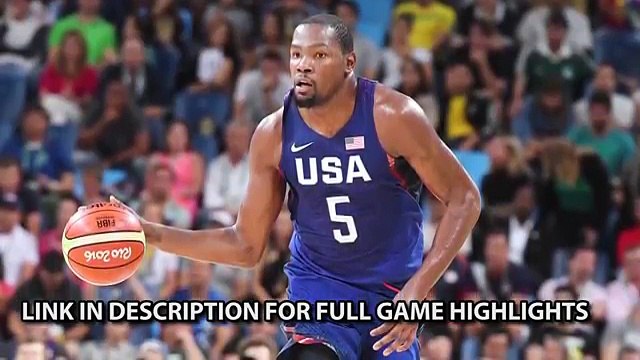 USA vs Serbia - Full Game Highlights - Final - Men's Basketball - Rio Olympics 2016