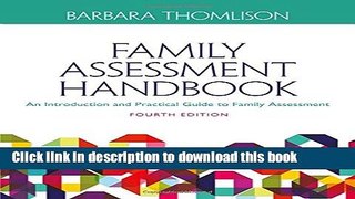 [PDF] Family Assessment Handbook: An Introductory Practice Guide to Family Assessment Full Online