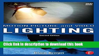 [PDF] Motion Picture and Video Lighting [Full Ebook]