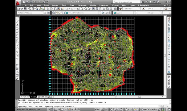 CONTOUR - Generate Contours in CAD