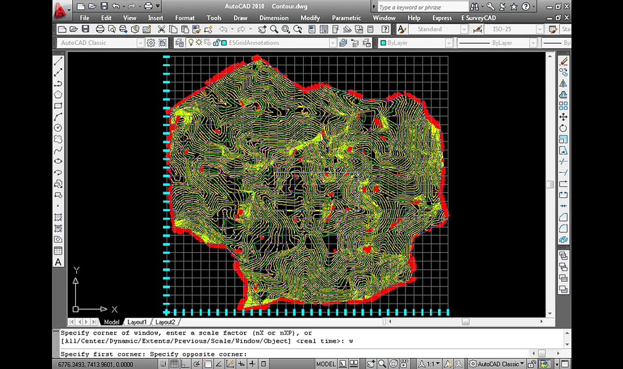 CONTOUR - Generate Contours in CAD