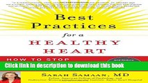 [PDF] Best Practices for a Healthy Heart: How to Stop Heart Disease Before or After It Starts Full