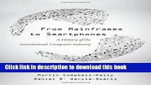 [PDF] From Mainframes to Smartphones: A History of the International Computer Industry (Critical