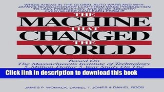 [PDF] The Machine That Changed the World : Based on the Massachusetts Institute of Technology