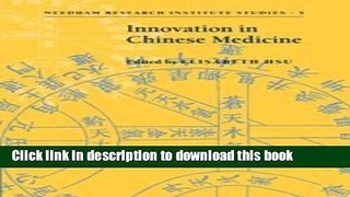 [PDF] Innovation in Chinese Medicine Popular Colection