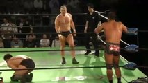 07.25.2016 Go Shiozaki & Masa Kitamiya vs. Suzuki-gun (Minoru Suzuki & Takashi Sugiura) (NOAH)