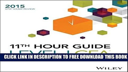 [PDF] Wiley 11th Hour Guide for 2015 Level I CFA Popular Online