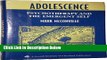 Ebook Adolescence: Psychotherapy and the Emergent Self (Jossey Bass Social and Behavioral Science