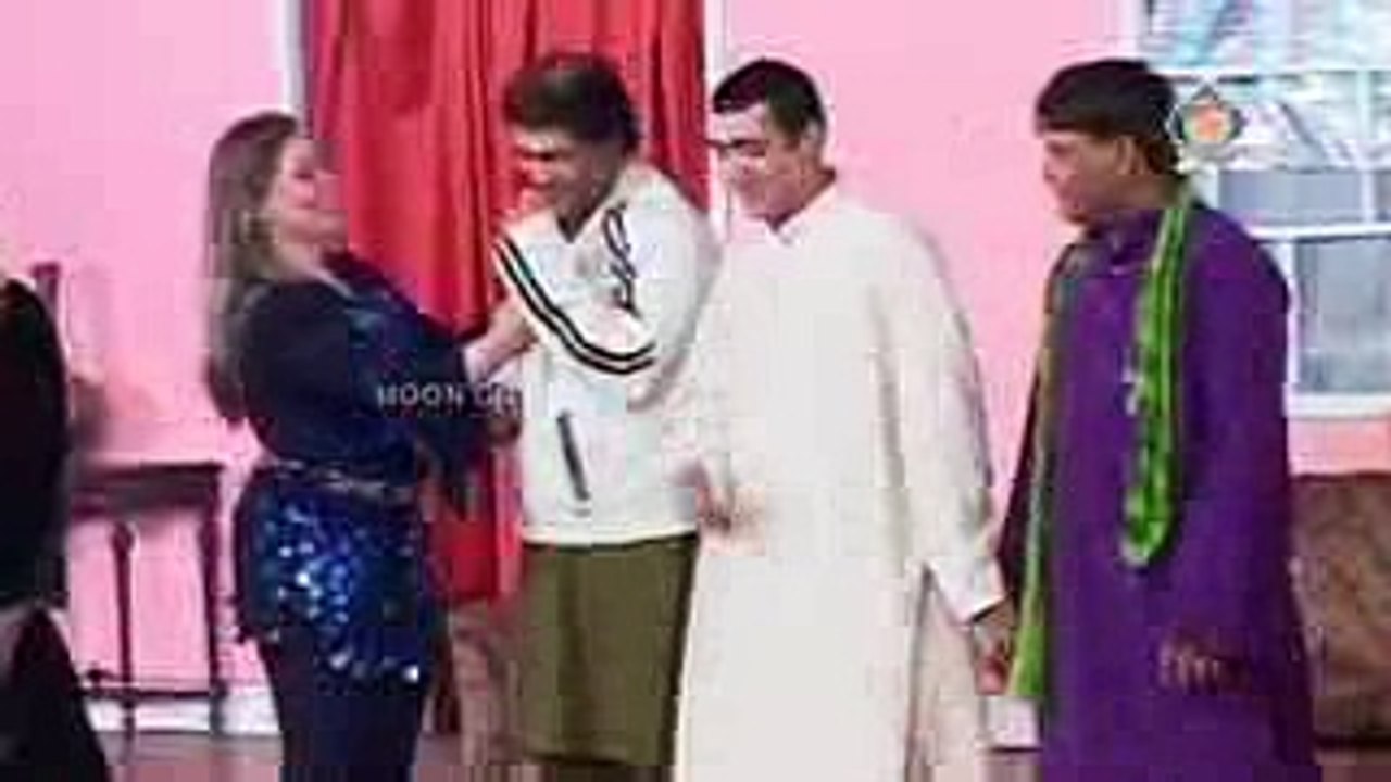 Best of Zafri Khan and Sajan Abbas New Pakistani Stage Drama 2016