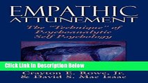 Books Empathic Attunement: The Technique of Psychoanalytic Self Psychology Free Download