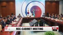 President Park chairs Ulchi National Security Council, cabinet meeting