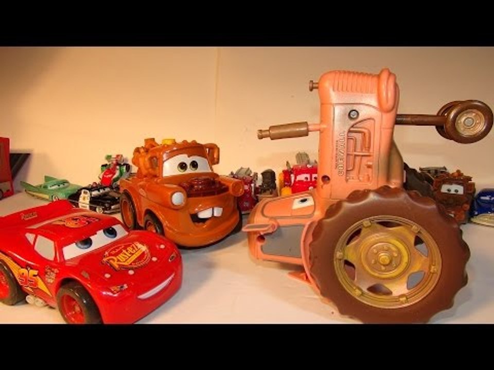 Pixar Cars Character Encyclopedia Tractor Tipping with Mater and ...