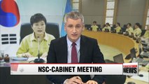 President Park chairs Ulchi National Security Council, cabinet meeting