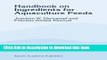 [PDF] Handbook on Ingredients for Aquaculture Feeds Full Colection