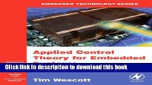 [PDF] Applied Control Theory for Embedded Systems Full Colection