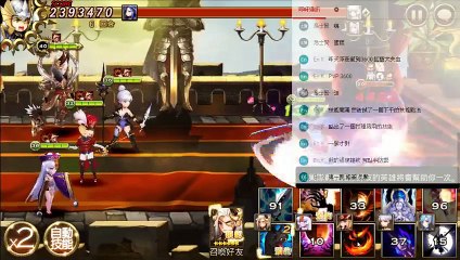 《七騎士 seven knights #94》果然還是要抱怨一下，才會拿到想要的角色~星期一攻城 - 難度簡單、PK賽《17889直播》