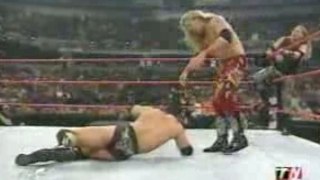 The Rock & The Undertaker vs. Edge & Christian Raw 12-2000