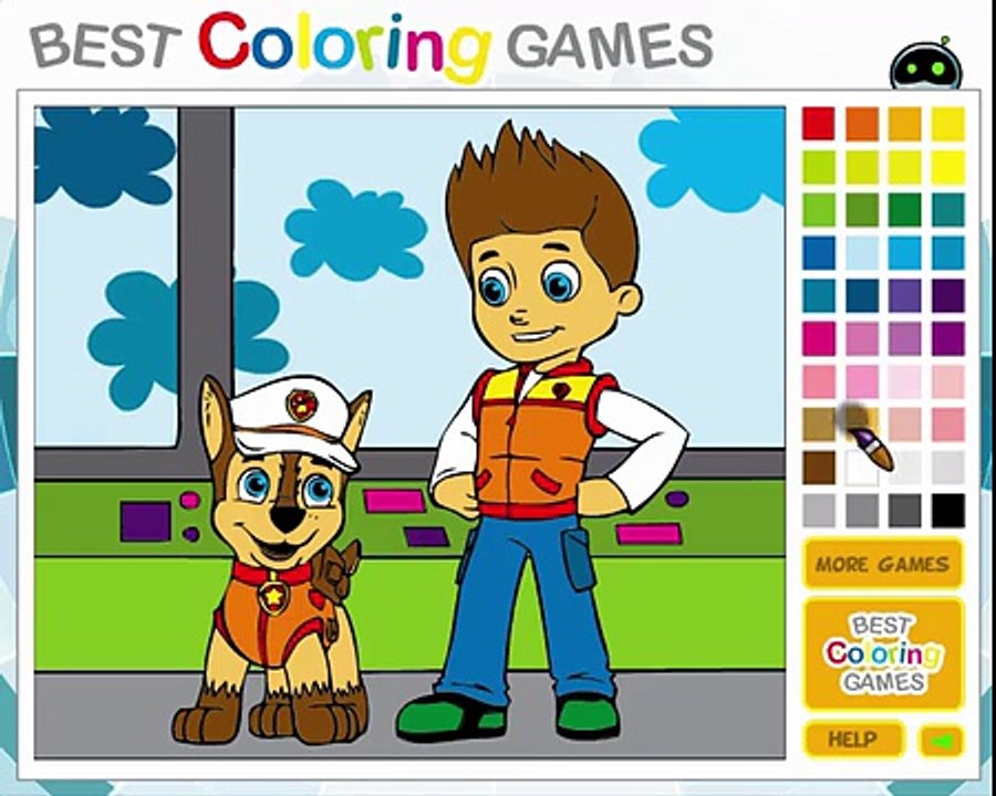 Coloring Paw Patrol