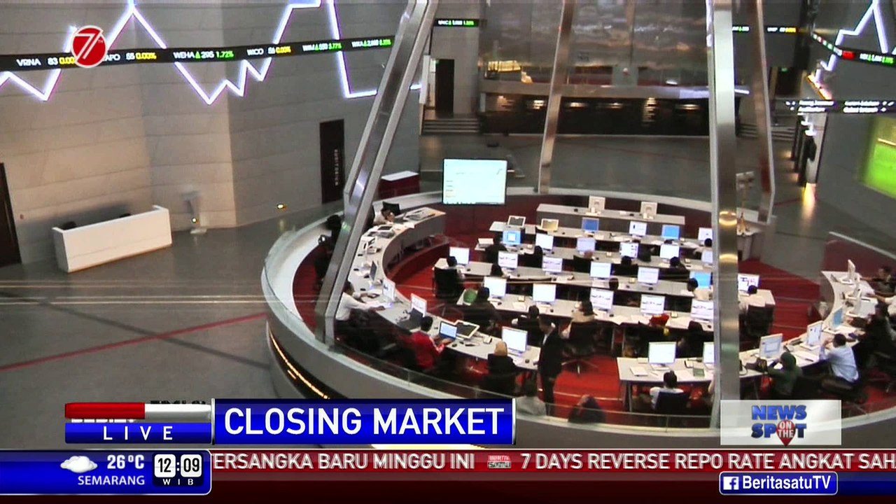IHSG Ditutup Menguat Tipis