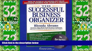 Big Deals  The Successful Business Organizer  Free Full Read Most Wanted