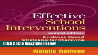 Books Effective School Interventions, Second Edition: Evidence-Based Strategies for Improving