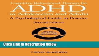 Ebook Cognitive-Behavioural Therapy for ADHD in Adolescents and Adults: A Psychological Guide to