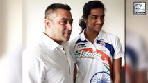 Salman Khan CLICKED With PV Sindhu | Rio Olympics 2017