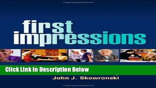 Ebook First Impressions Free Online