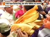 P V Singhu gets warm welcome at Hyderabad Airport