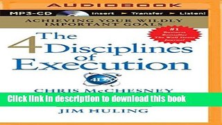 [PDF] The 4 Disciplines of Execution: Achieving Your Wildly Important Goals Full Online