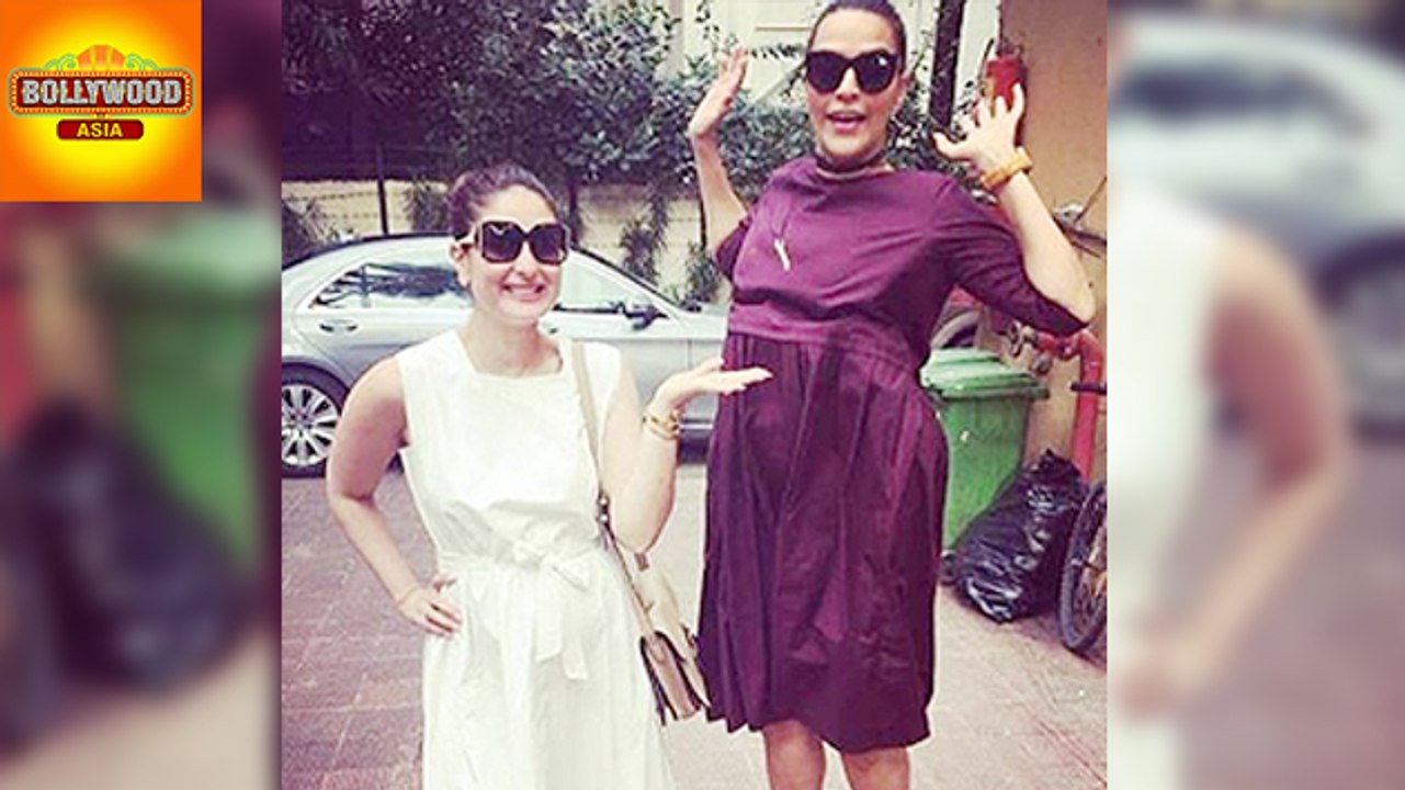 Neha Dhupia CUTE Boomerang Video OVER Kareena Kapoor Pregnancy | Bollywood Asia