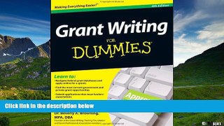 READ FREE FULL  Grant Writing For Dummies  READ Ebook Full Ebook Free