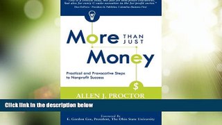 Big Deals  More Than Just Money: Practical and Provocative Steps to Nonprofit Success  Best Seller