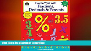 FAVORIT BOOK How to Work with Fractions, Decimals   Percents, Grades 5-8 READ EBOOK