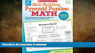 DOWNLOAD 50 Skill-Building Pyramid Puzzles: Math: Grades 2-3: Self-Checking Activity Pages That