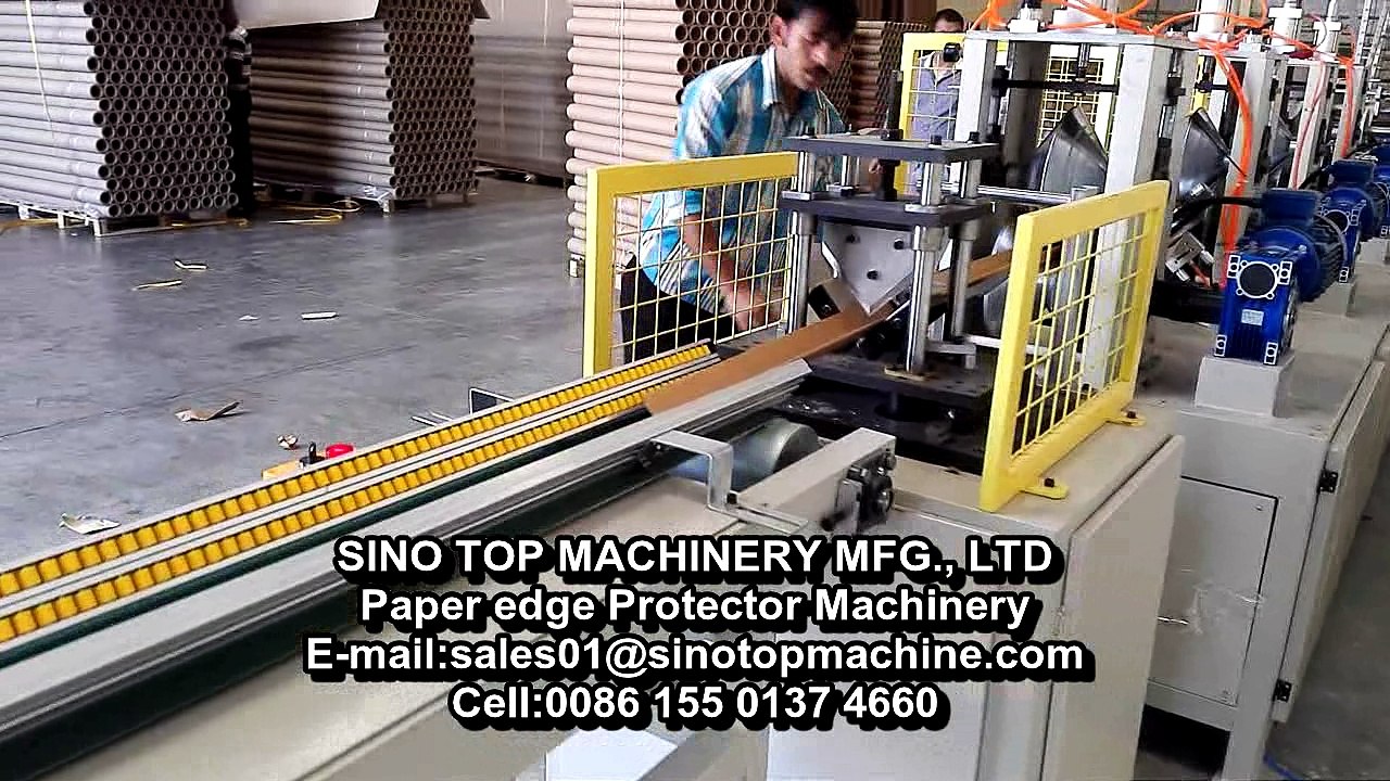 Paper edge board corner protector,paper slitter rewinder, V nothching board making machine