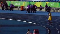 Usain Bolt s'essaye au lancer du javelot à Rio 2016 - video drole