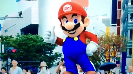 Le premier ministre japonais déguisé en Super Mario