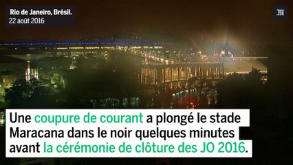 Rio 2016 : stade Maracana privé de courant avant la cérémonie de clôture