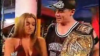 Maria - with John Cena - RAW 7.4.05 - 2006