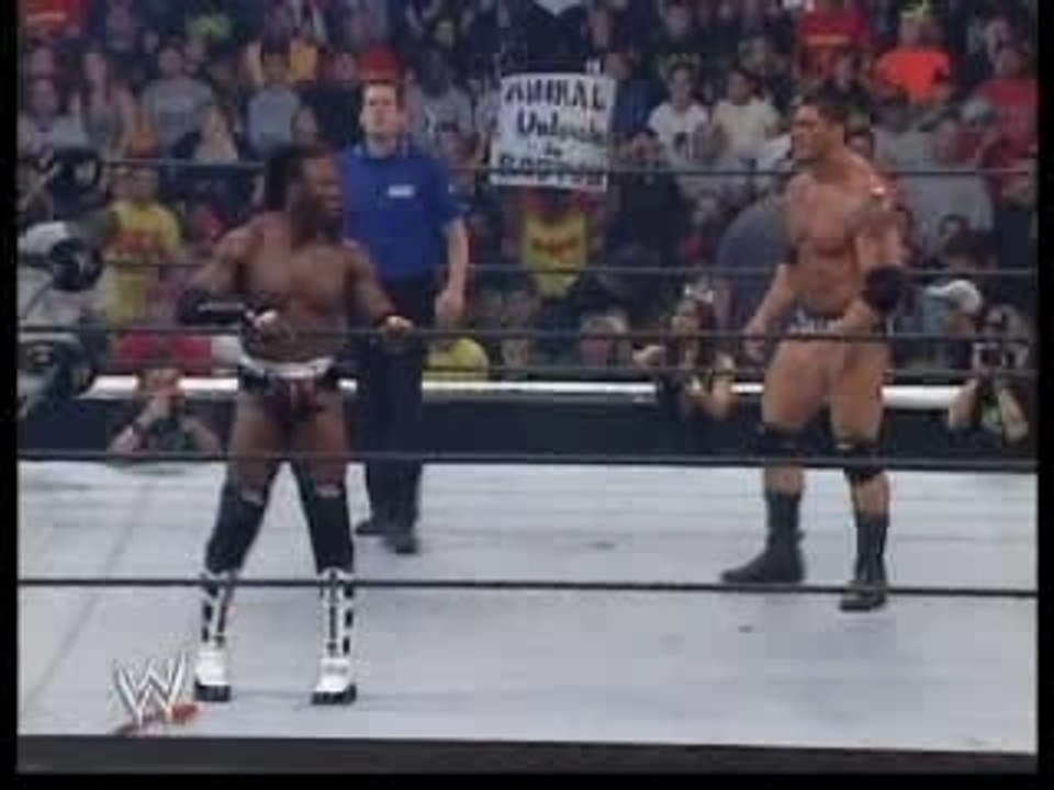 Summerslam - Batista vs King Booker T - Aug 20 2006 - WWE