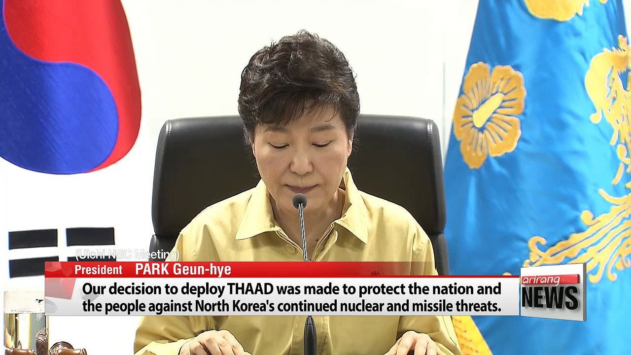 President Park chairs Ulchi National Security Council, cabinet meetings