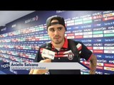 Bologna-Crotone, Salzano al termine del match